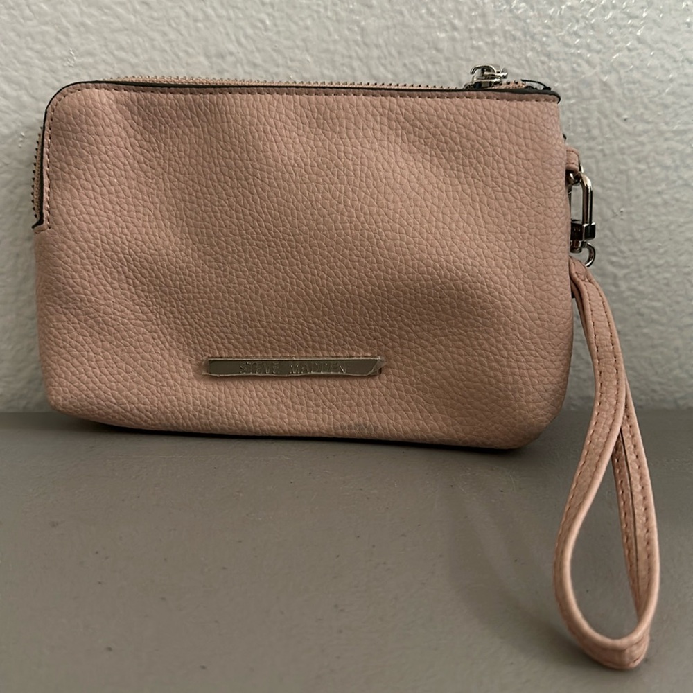 Pink Steve Madden Wristlet